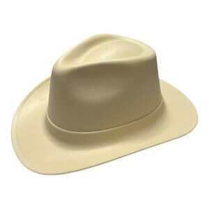 Vulcan Western Style Full Brim Hard Hat ANSI Z89.1 Type I Class E G Tan